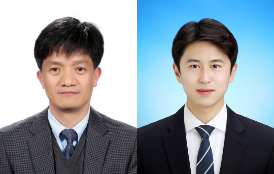 조만호(왼쪽) 연세대 교수와 임현욱 연구원